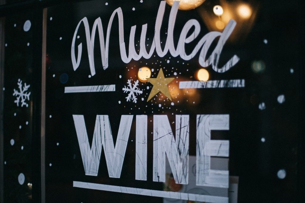 mulled wine for christmas time