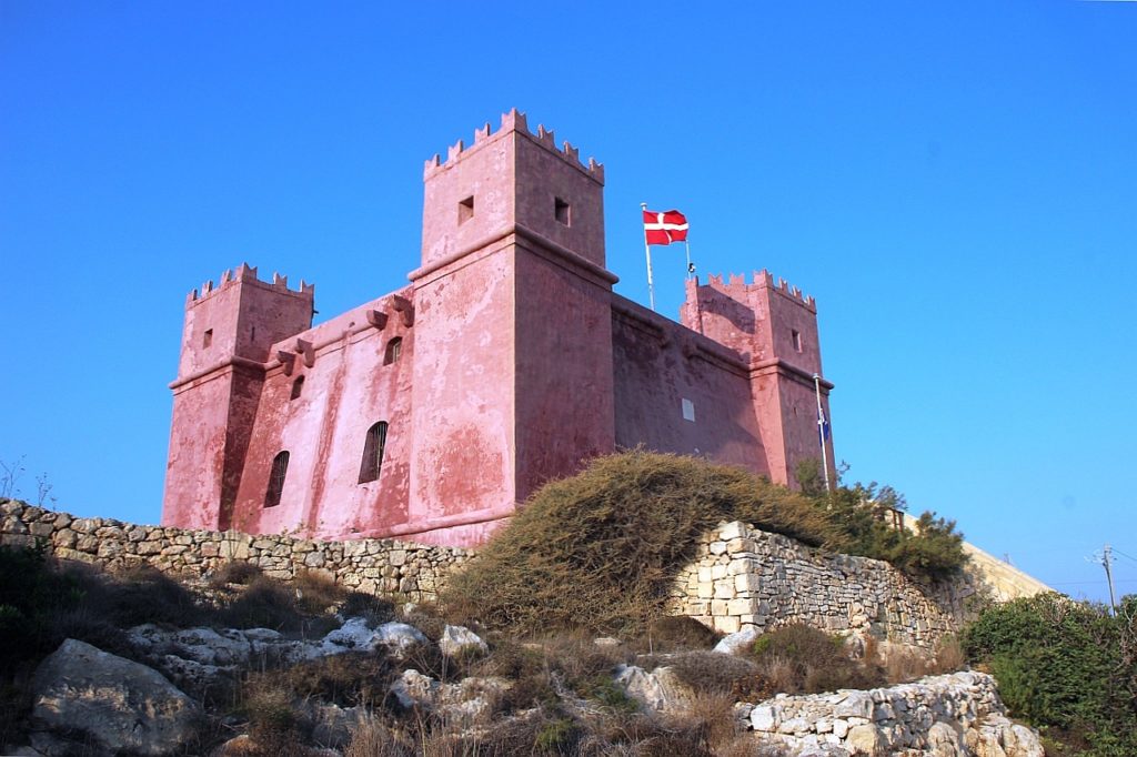 St. Agatha's Tower known as Red Tower
