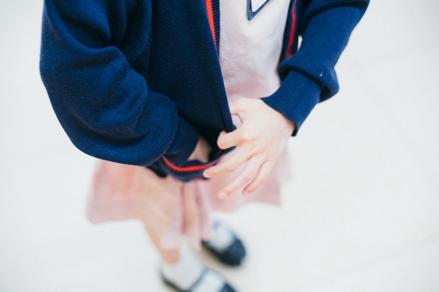 Girl school uniform