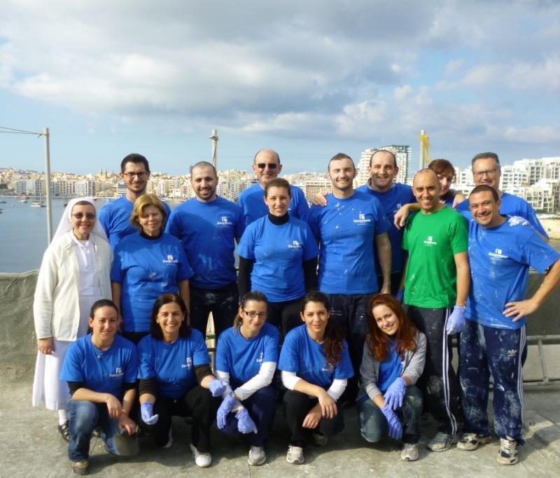 GasanMamo employees extend their hand to Piccola Casa di San Giuseppe