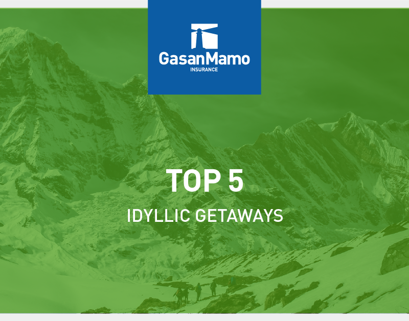 Top 5 Idyllic Getaways