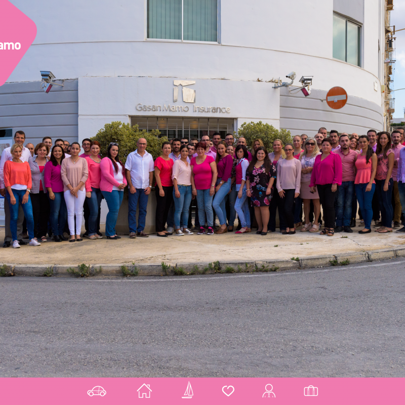 Wear It Pink Day at GasanMamo Insurance
