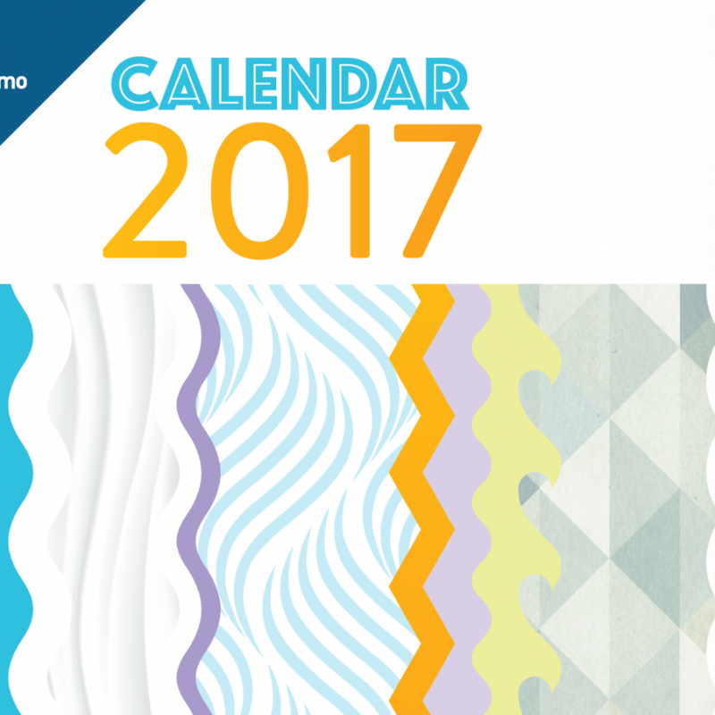 Motivational 2017 calendar by GasanMamo Insurance