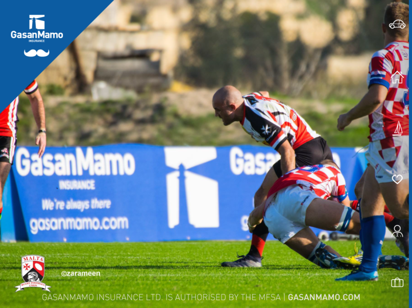 GasanMamo Insurance proud sponsors of Malta’s success in the world of Rugby