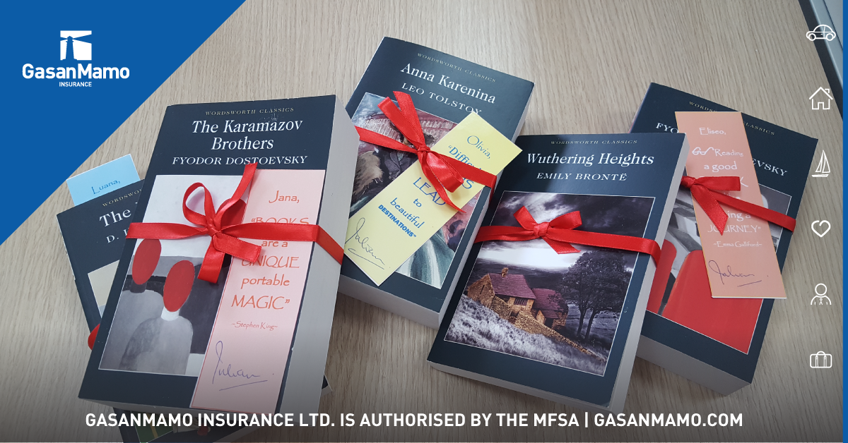 GasanMamo Insurance promotes reading