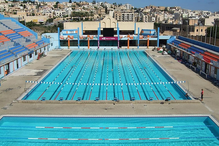 Outdoor swimming pool in malta