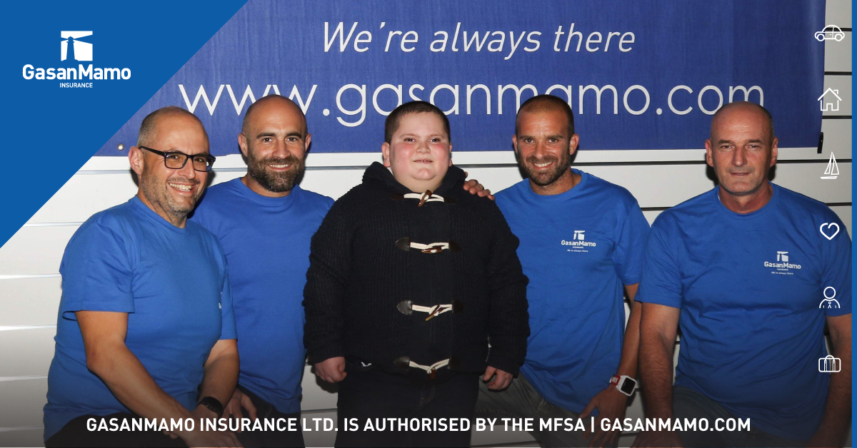 GasanMamo Insurance supports support Jake Vella