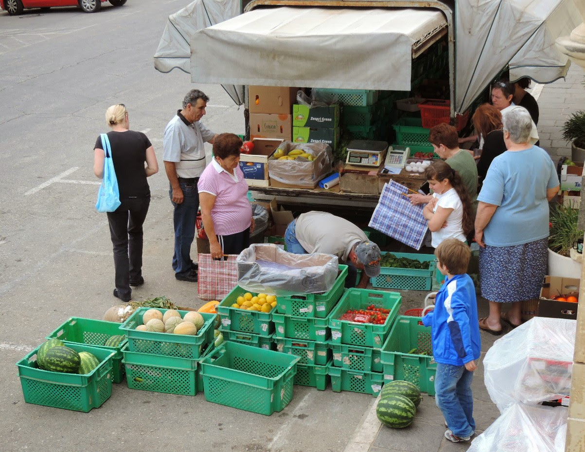 Vegetable vendor Malta