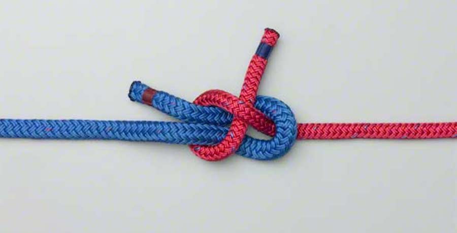 sheet bend knot