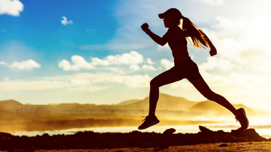 Woman Running