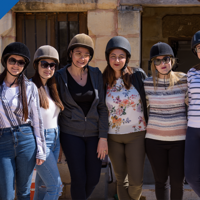 Horse riding event for GasanMamo Insurance employees