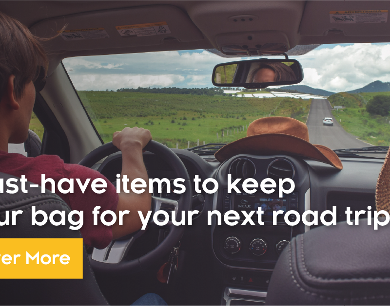 15 Must-Have Items To Keep In Your Bag For Your Next Road Trip