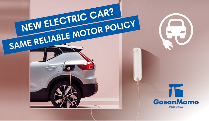 Promotional electric vehicle insurance policy image 