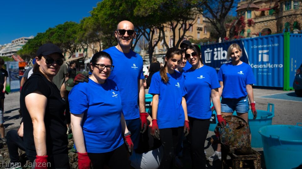 GasanMamo and Żibel’s April Clean-Up at Ta’ Xbiex Marina